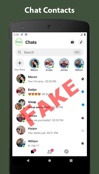 Fake Chat Conversation - prank 7.32 APK + Mod (Remove ads) for Android