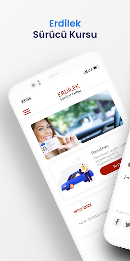 Android application Erdilek Sürücü Kursu screenshort