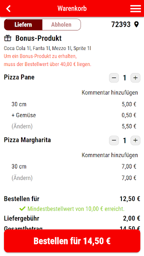Pizza Express Buonissimo Screen 2