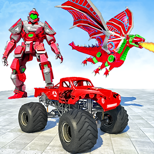 Flying Dragon Robot War Game logo