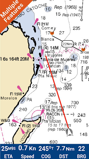 Cozumel Island GPS Navigator Screen 3