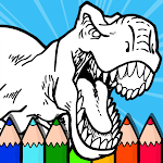 Cover Image of Unduh Coloring Dinosaurs For Kids  APK