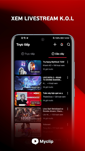 MyClip - Mạng xã hội Video Screen 3