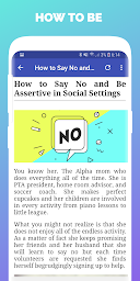 Assertiveness Stand Up Guide