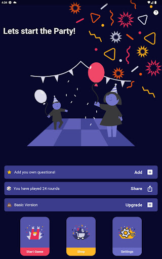Android application Never Have I Ever - Party Game screenshort