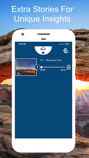 Screenshot of Canyonlands GPS Audio Guide