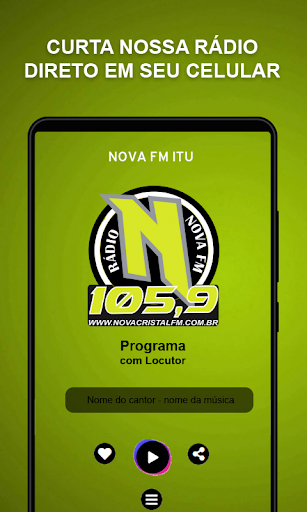 Android application NOVA FM ITU screenshort