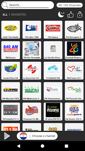 Android application Paraguay Radio Stations-AM FM screenshort