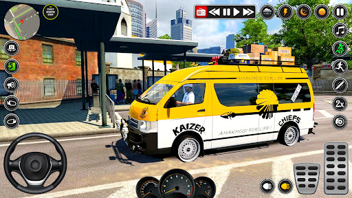 Real Van Driving 3d Game screenshot 1