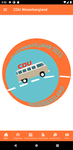 CDU Weserbergland Screen 3