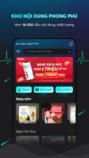 Mydio - Sách nói, truyện audio Screen 3