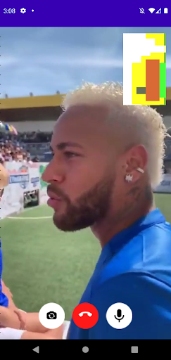 Neymar Fake Chat & Video Call Screen 2