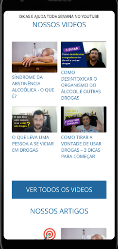 SOS Sobriedade Screen 3