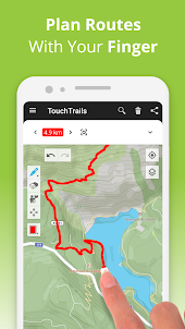 TouchTrails: planeador de ruta