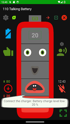 110 Talking Battery Alarm Plus Screen 2