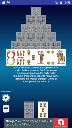 Solitario Piramide - Screenshot 1