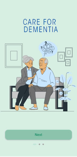 Android application Care4dementia-dextro screenshort