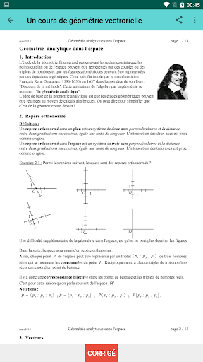 cours de maths 3ème année collège