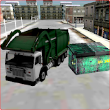 City Garbage Truck Cleaner Sim icon