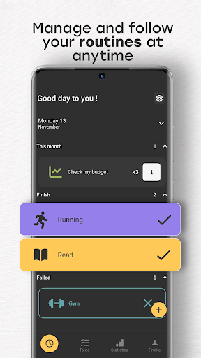 Android application Mevday screenshort