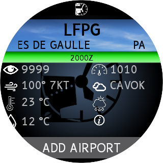 Android application PgW METAR'n'TAF screenshort