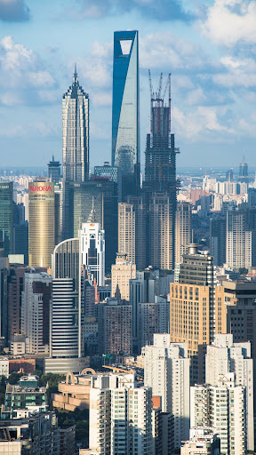 Shanghai financial center Screen 3