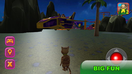 Screenshot 15 Gato de Halloween parque temát android