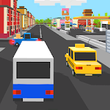 Bus Blocky icon