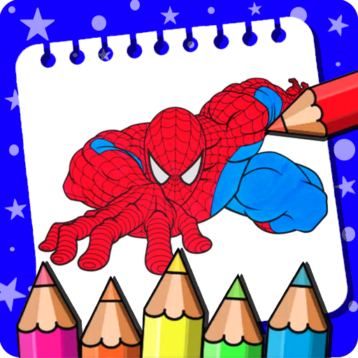 Super Hero Coloring book Game for PC / Mac / Windows 11,10,8,7 - Free ...