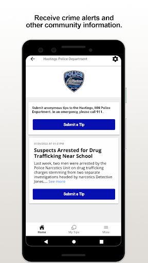 Android application Hastings PD screenshort
