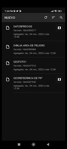 SIGRID Collect v4.1 Screen 2