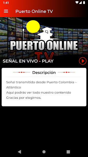 Puerto Online TV Screen 2