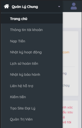 Android application Đại lý Like Khởi Nghiệp screenshort