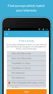 iPoll – Make money on surveys Screenshot