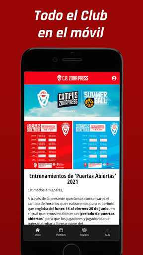 Android application Zona Press screenshort
