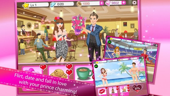 Star Girl: Valentine Hearts Screenshot
