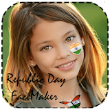Happy Republic day Face maker icon