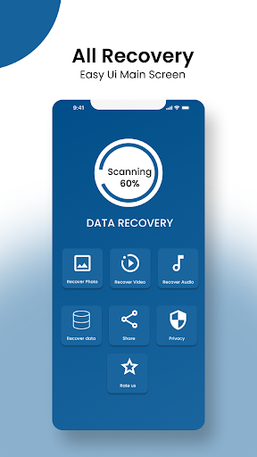 Android application All recovery : Photos & videos screenshort