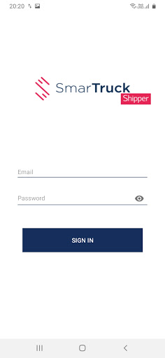 Android application SmartShipper screenshort