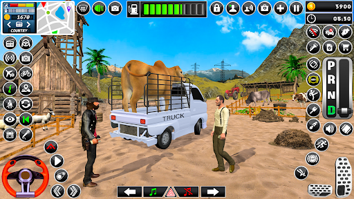 Cargo Animal Truck Driving 3D Screen 2