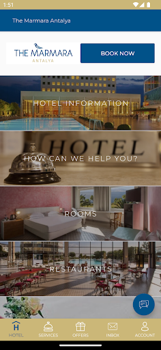Android application The Marmara Group screenshort