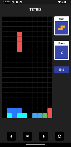 Tetris 2D Puzzle - Screenshot 4