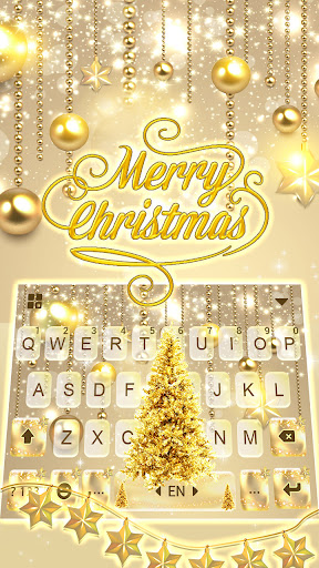 Android application Gold Christmas Theme screenshort