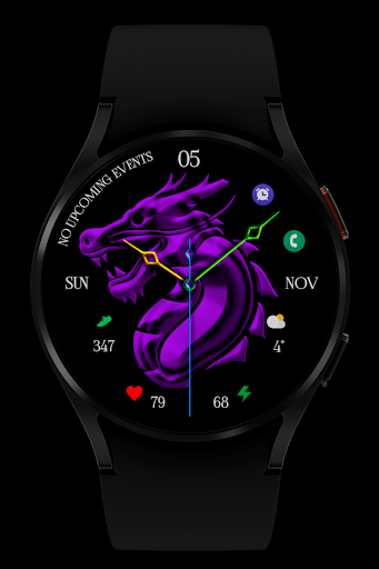 Dragon Watch Face Wear OS Screen 2