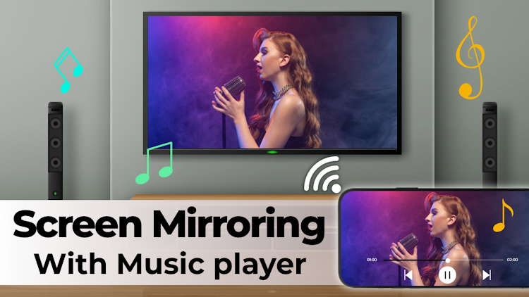 Screen Mirroring - Song Player - 1.14 - (Android)