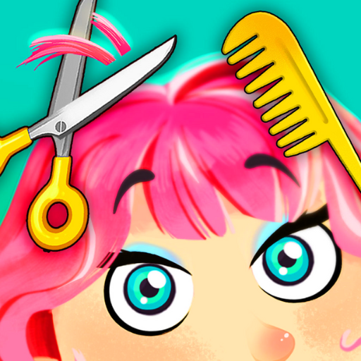 Hair Salon & Dress Up Girls 5+ Logo