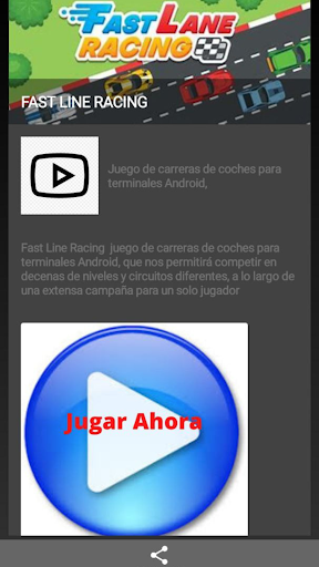 Android application Carreras de autos de velocidad screenshort