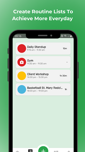 WatchMyDay: Routine Planner Screen 3
