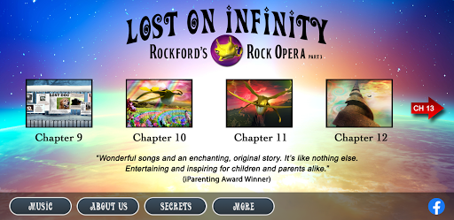 Lost on Infinity – Audiobook 3 Screen 2