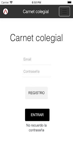 Carné Colegial CSCAE Screen 2